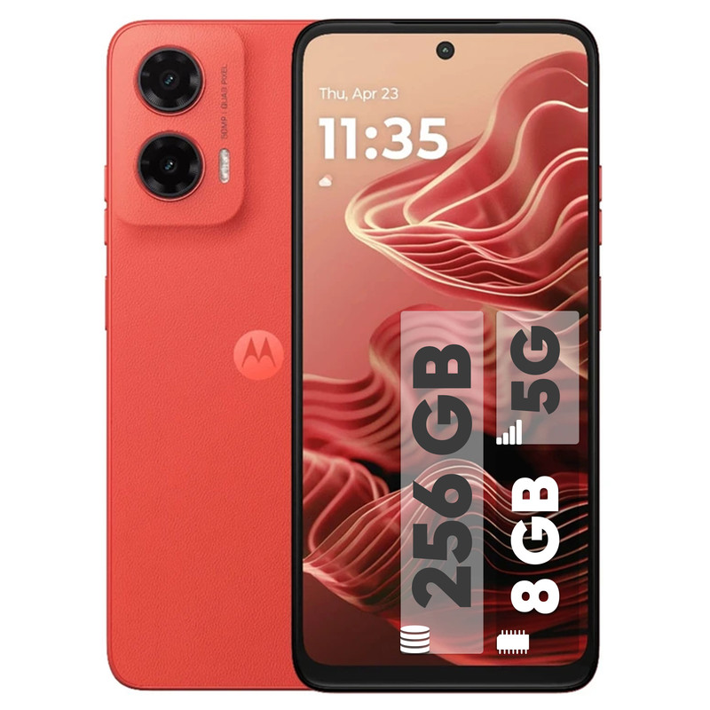 گوشی موبایل موتورولا مدل Moto G35 دو سیم کارت ظرفیت 256 گیگابایت و رم 8 گیگابایت 