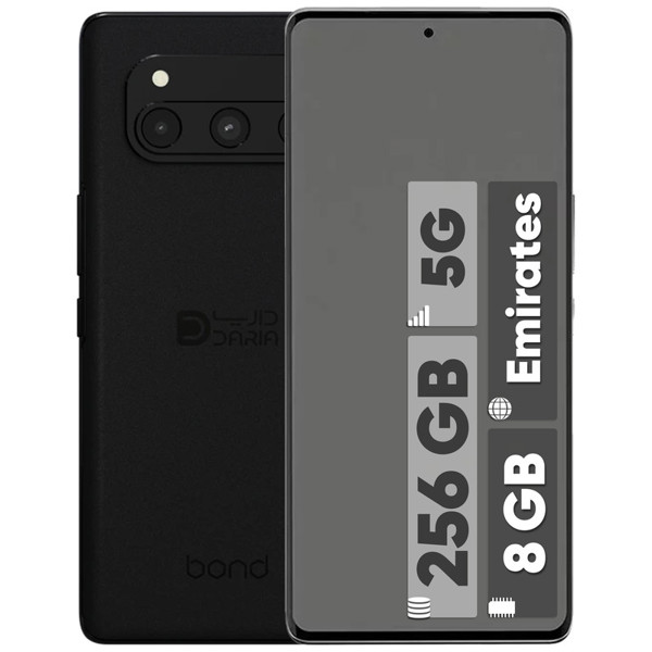 گوشی موبایل داریا مدل bond 5G دو سیم کارت ظرفیت 256 گیگابایت و رم 8 گیگابایت - نسخه امارات