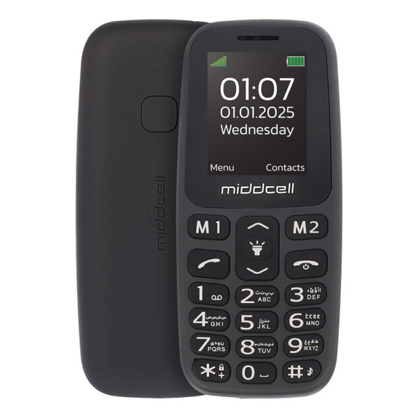 گوشی موبایل میدسل مدل M107 دو سیم کارت ظرفیت 32 مگابایت و رم 32 مگابایت